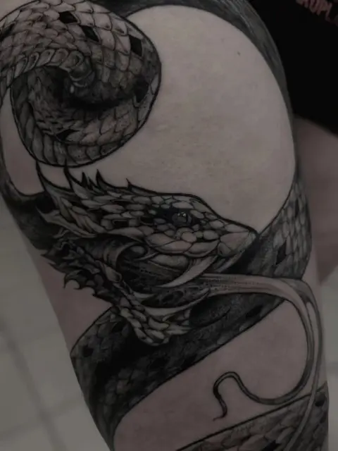 Snake legsleeve