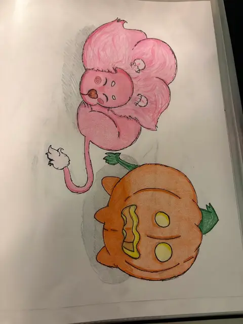 Sapphire, Pumpkin, and Lion (Steven Universe)