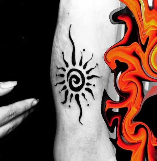Sun tatt