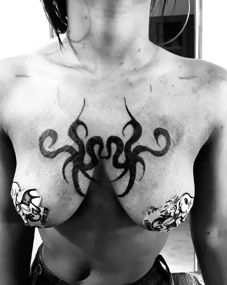 Ornamental chest piece