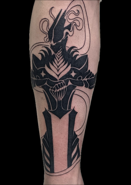 Blackwork soldier