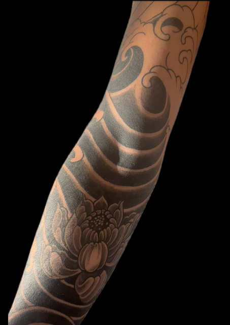 Japanese sleeve healed