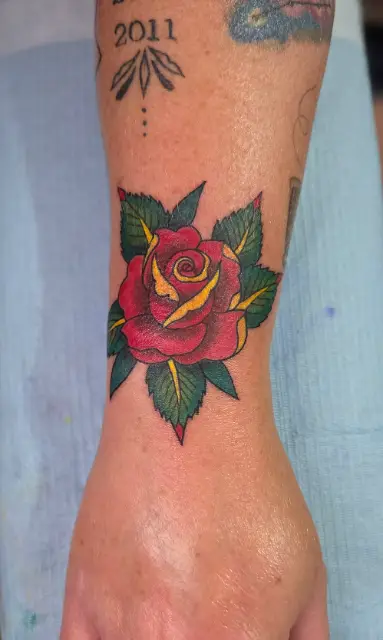 Traditional Style Rose in Color