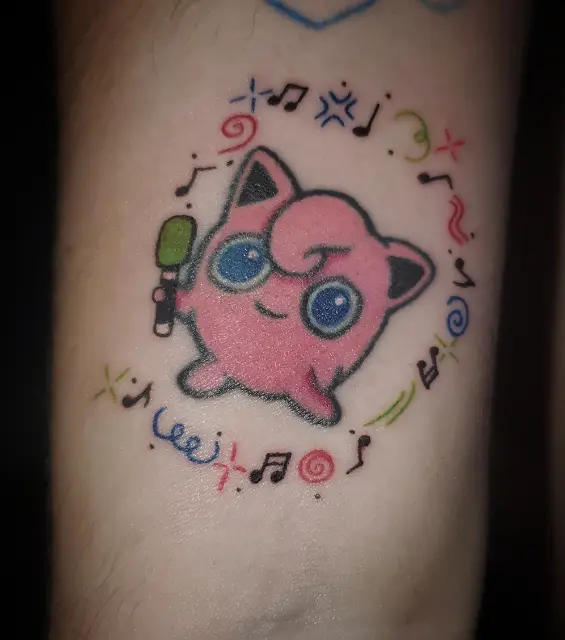 Jigglypuff- Rework On An Older/Faded Tattoo