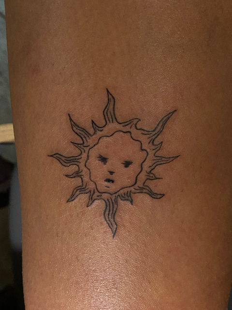 Fresh angry sun