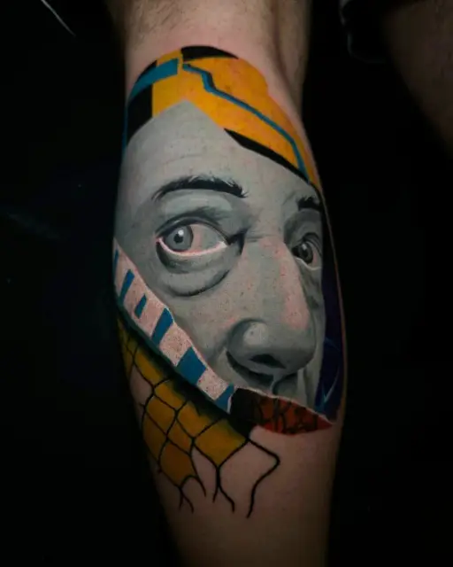 Salvador Dali Graffiti Realism