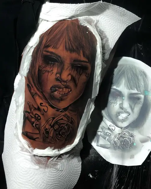 Tijoll Tattooartist portfoliowerk 4
