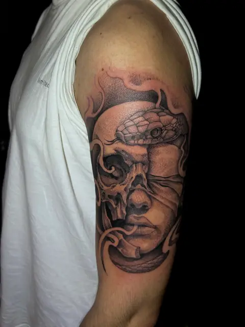 American Traditional Tattoo Artist Nidau portfolio work 3