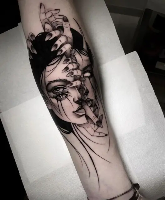 Diana Tattoo portfolio work 9