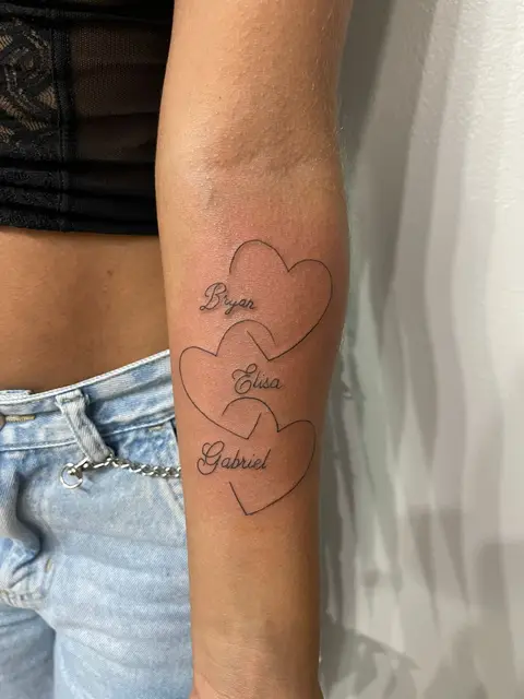 Hearts & names