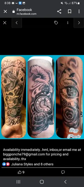 Tattoosby biggPonche Prieto portfolio work 104