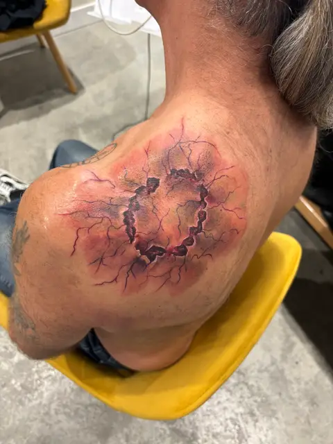Ya know, actually my shoulder kinda hurts
