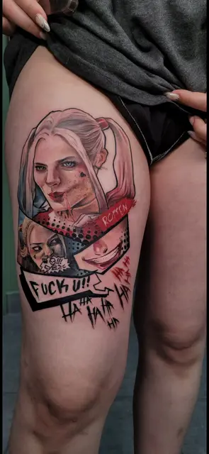 Harley Queen fresh