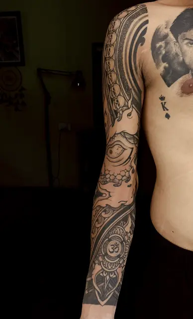 Japanese Tattoo Artist Butwal Nepal portfolio work 7
