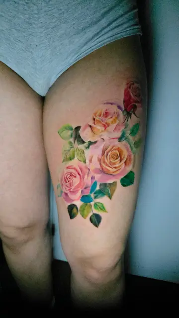 Scar cover watercolor