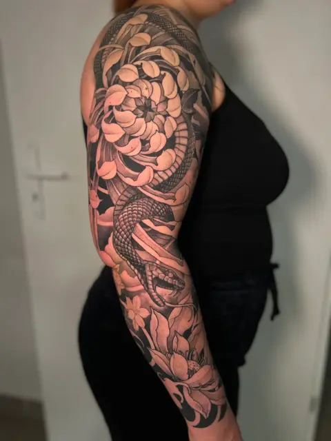 Japanese Tattoo Artist Szczecin Poland portfolio work 14