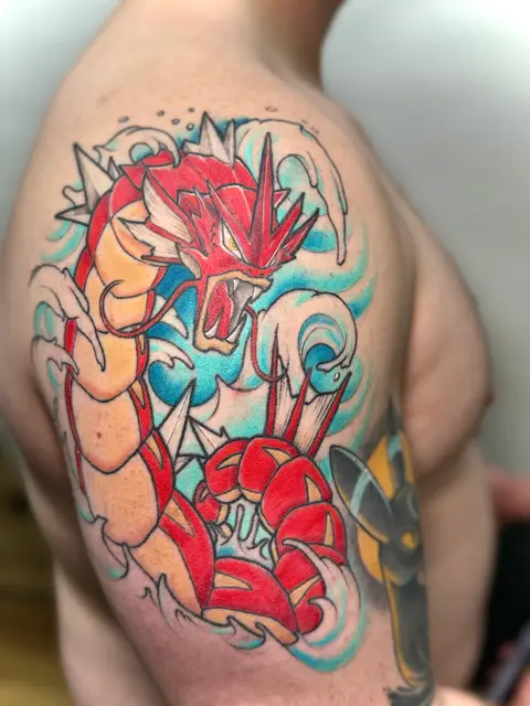 Healed color tattoo / curado