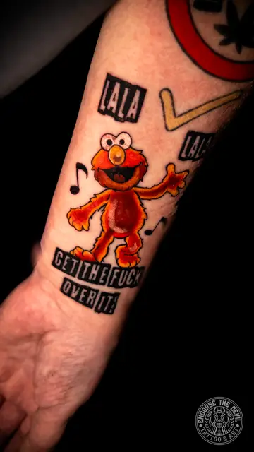 Ernie Sesamestreet Punkrock
