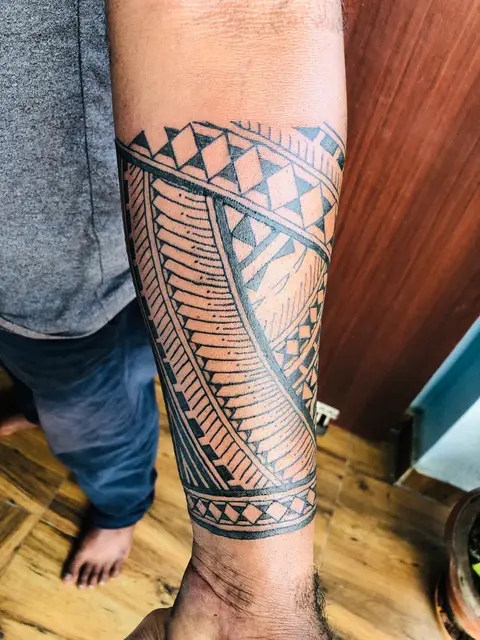 Blackwork Tattoo Artist Leeds portfolio work 8
