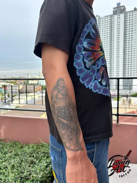 Black and Grey tattoo