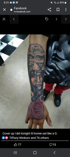 Tattoosby biggPonche Prieto portfolio work 88