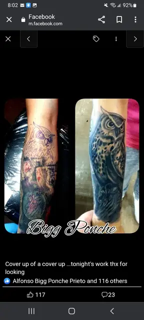 Tattoosby biggPonche Prieto portfolio work 5