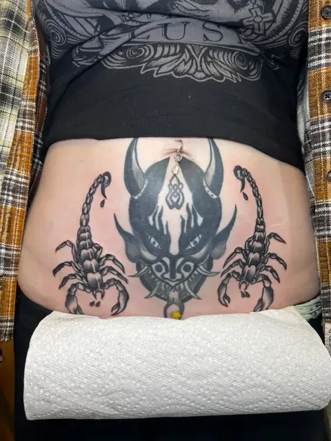 Fixed up the center for her and added the scorpions