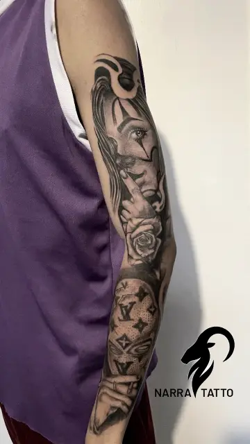 Narra  Tatto portfolio work 15