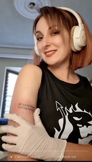 My emotional support tattoo
