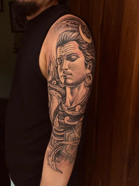 Japanese Tattoo Artist Butwal Nepal portfolio work 4