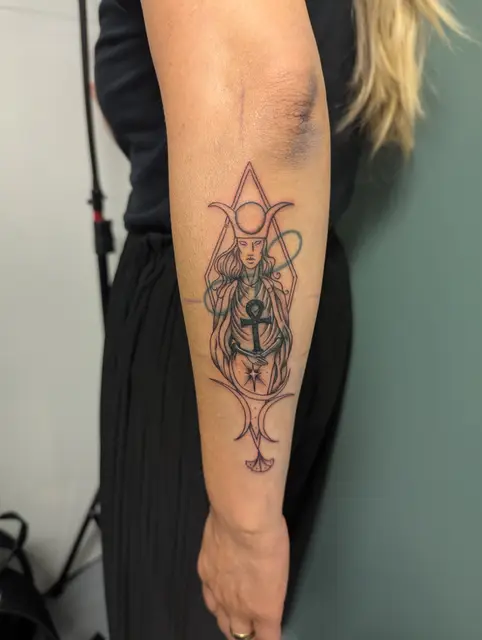 Neo Traditional Tattoo Artist Or United States portfolio work 2