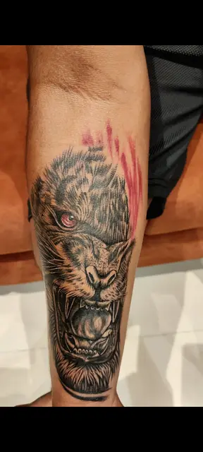 Black And Grey Tattoo Artist Chhattisgarh India portfolio work 2