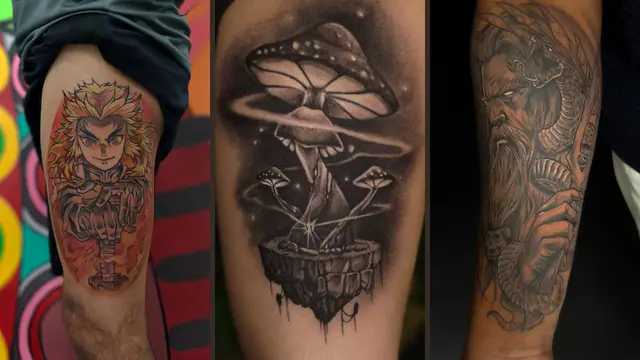 Black and grey work
