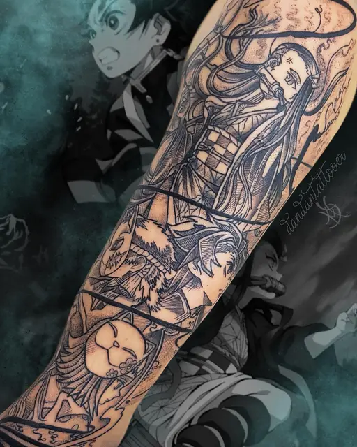 DanDan Tattooer portfolio work 81