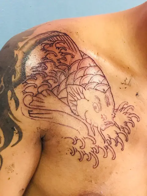 Tribal Tattoo Artist Nepal 70d231 portfolio work 4