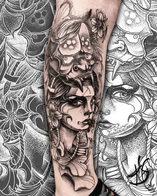 DanDan Tattooer portfolio work 97