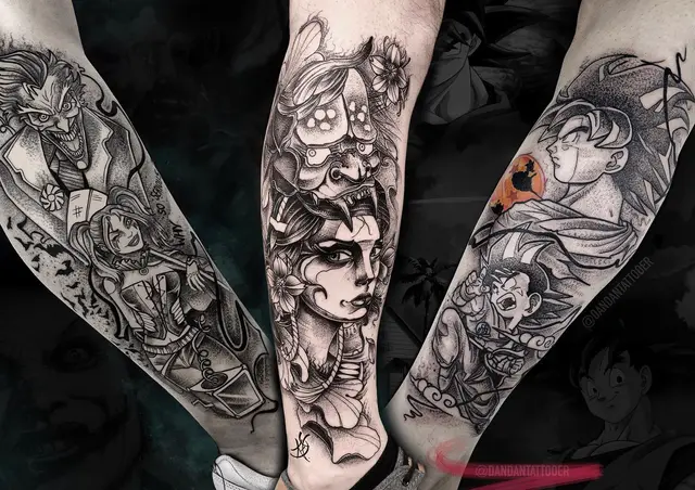 DanDan Tattooer portfolio work 67