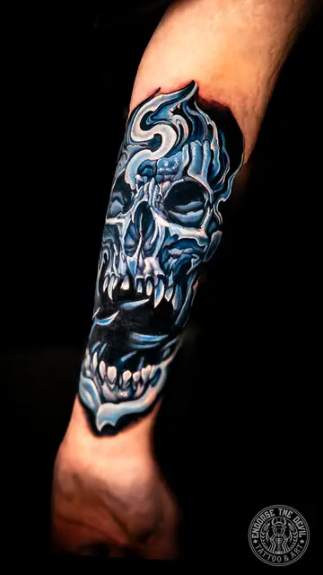Neotradtional Skull