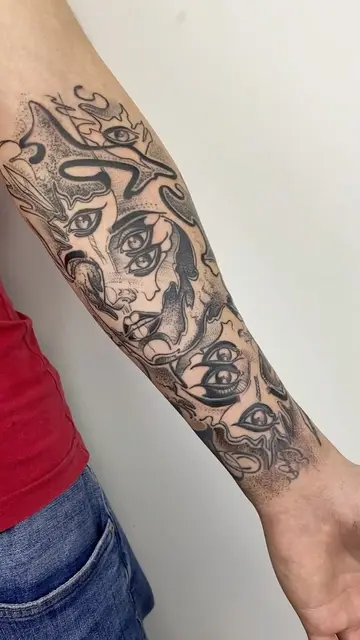 DanDan Tattooer portfolio work 71