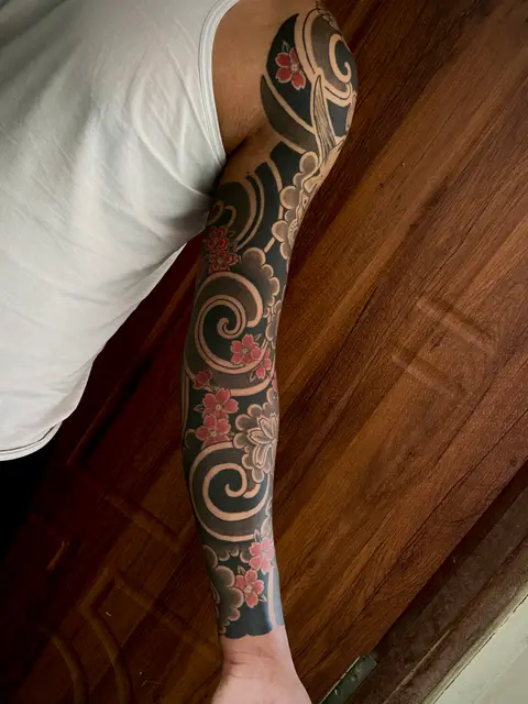 Japanese Tattoo Artist Butwal Nepal portfolio work 11
