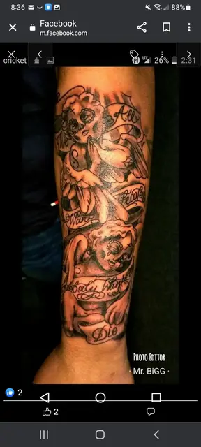 Tattoosby biggPonche Prieto portfolio work 102