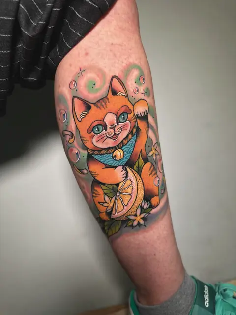 Ginger maneki neko