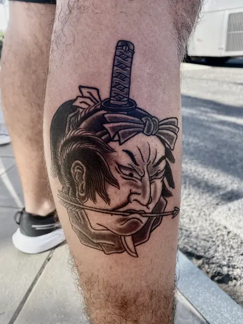 Japanese traditional samurai