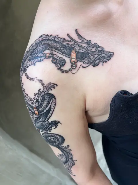 Neo Japanese dragon