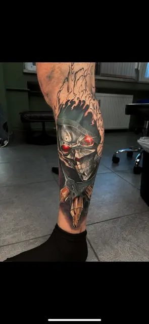 Custom anime I forgot the name of it 😅 tattoo
