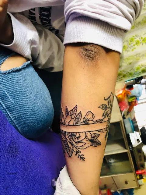 Blackwork Tattoo Artist Leeds portfolio work 2